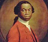 Anonymous painting of a black man