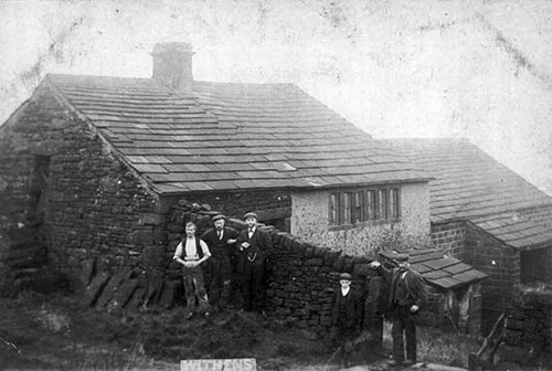 The Sunderland family at Top Withens