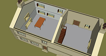 Ground floor interior