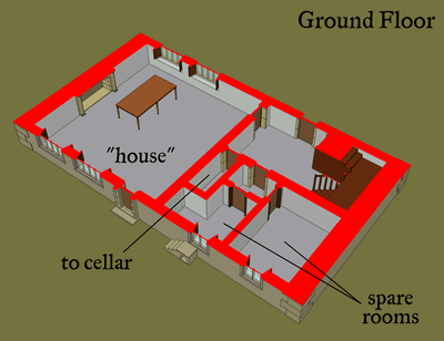 Ground floor interior