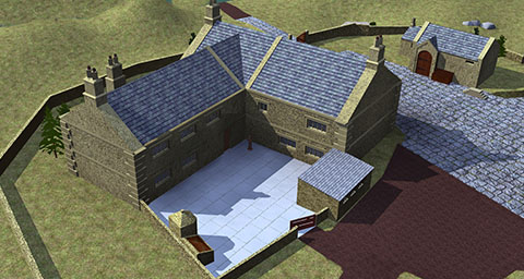 Wuthering Heights from NE